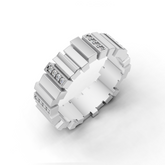 Diamond Geometric Ring - EBGR-0006A